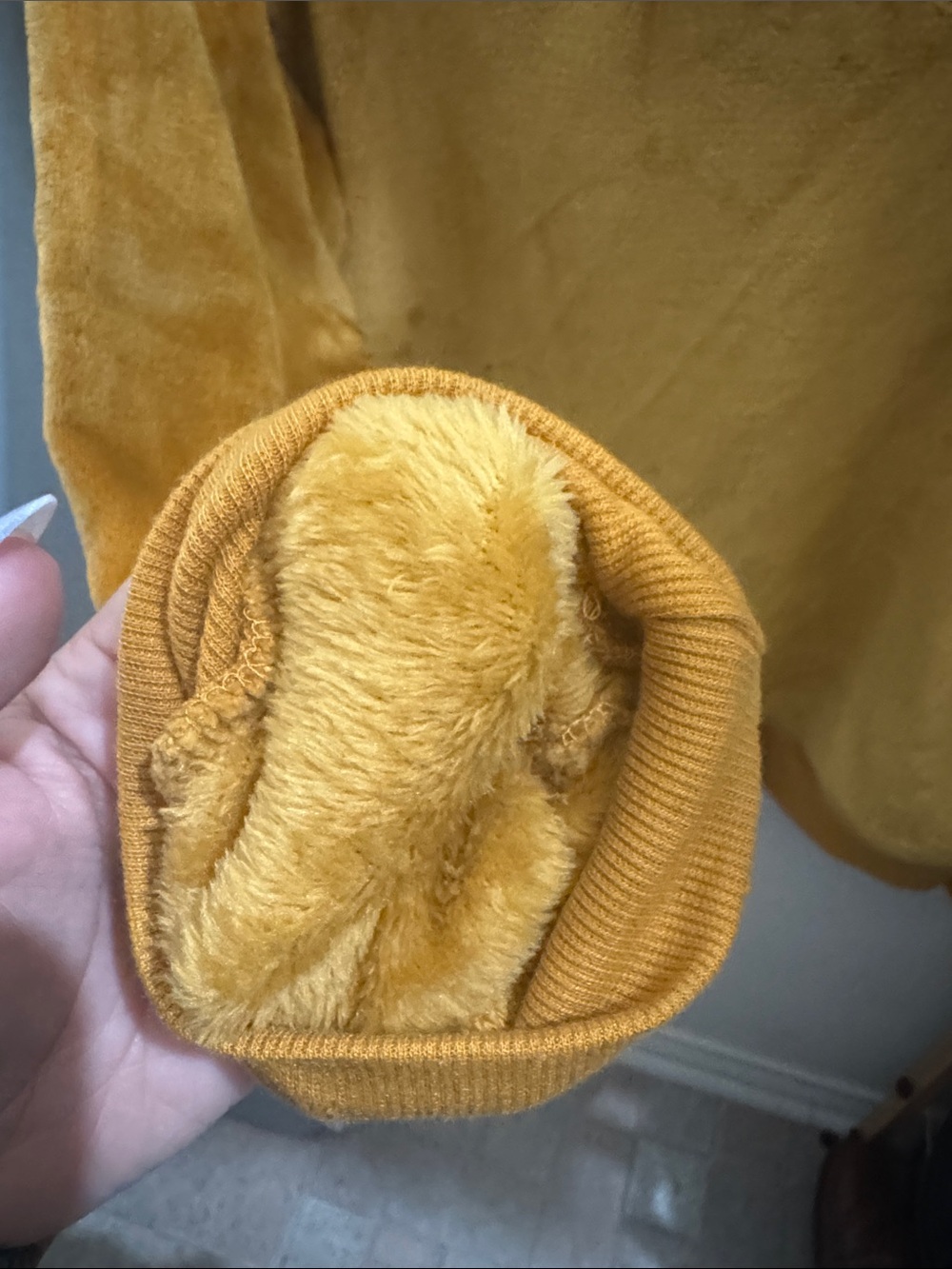 Pokemon Eevee Cosplay Hoodie - Mustard Yellow - Picture 5 of 7